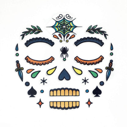 Djeco - Gesichtssticker: Skull - DJ09218-C-RVB_1200