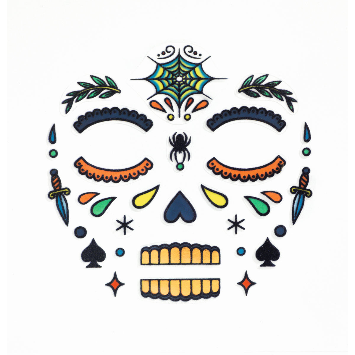 Djeco - Gesichtssticker: Skull - DJ09218B_1200