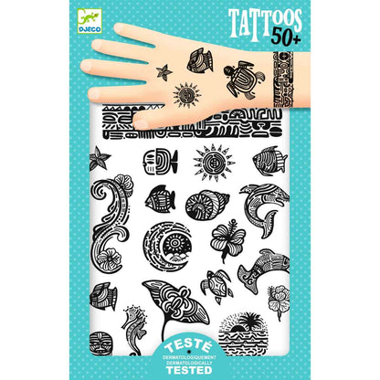 Djeco - Tattoos: Polynesien - DJ09248-B-RVB_1200