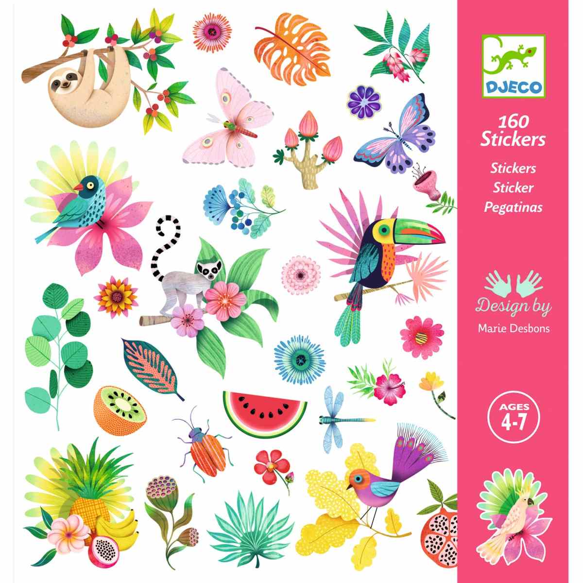 Djeco - Sticker: Paradies - DJ09271-B-RVB_1200