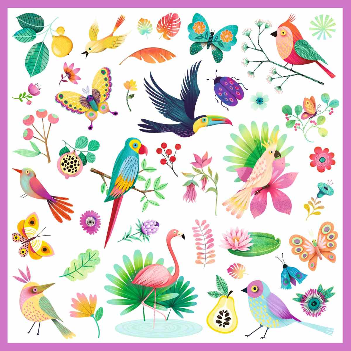 Djeco - Sticker: Paradies - DJ09271-C1-RVB_1200