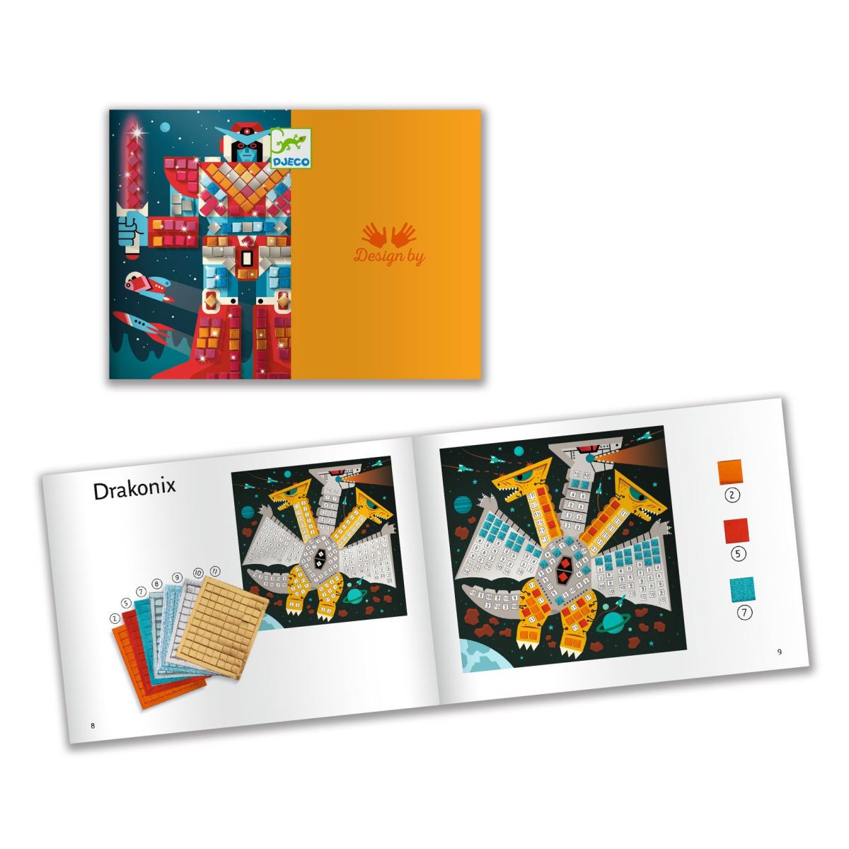 Djeco - Mosaike: Space battle Bild 6