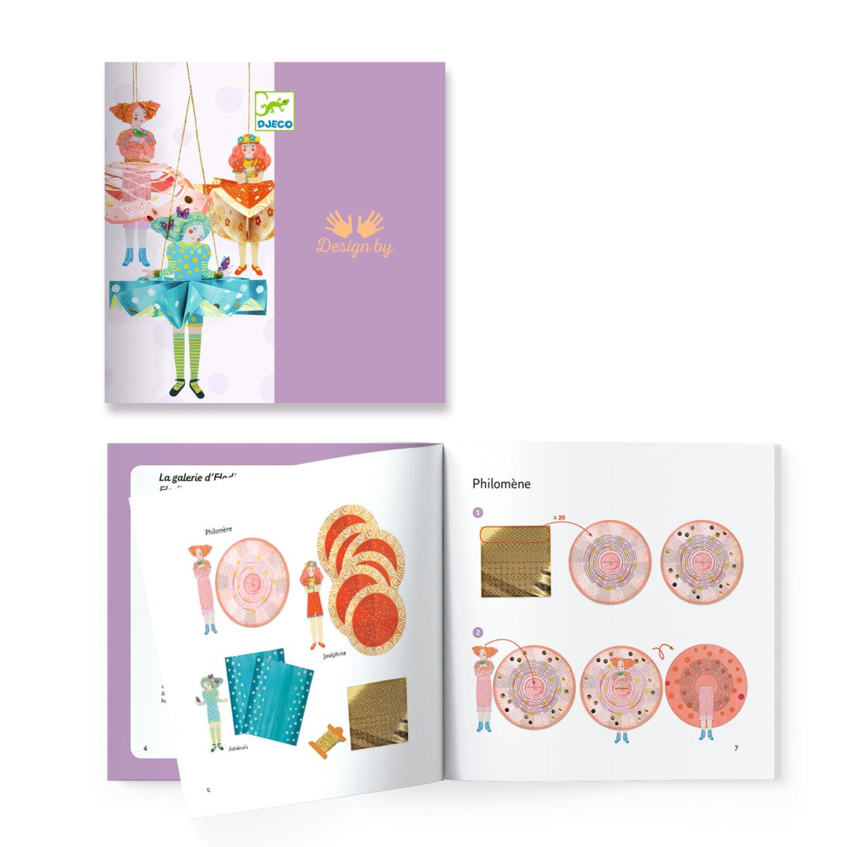 Djeco - Papierkunst: Papierkleider Bild 6