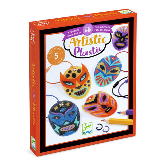 Djeco - Artistic Plastic: Wrestler Schlüsselanhänger Bild 2