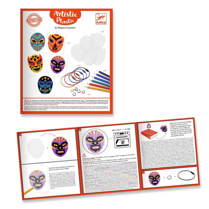 Djeco - Artistic Plastic: Wrestler Schlüsselanhänger Bild 6