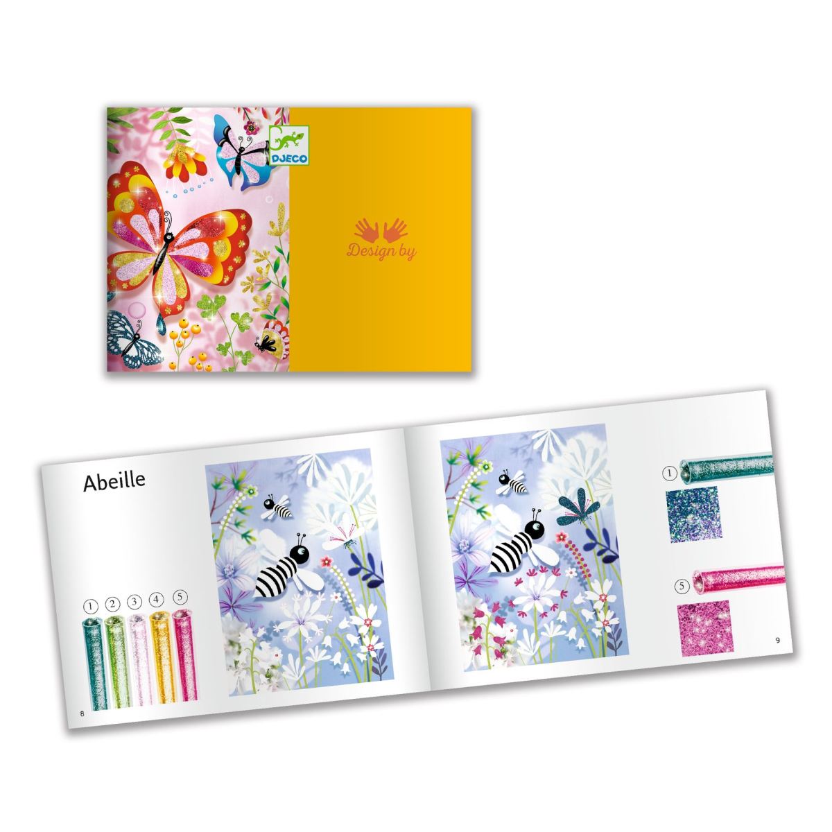Djeco - Glitzersand Schmetterlinge Bild 6