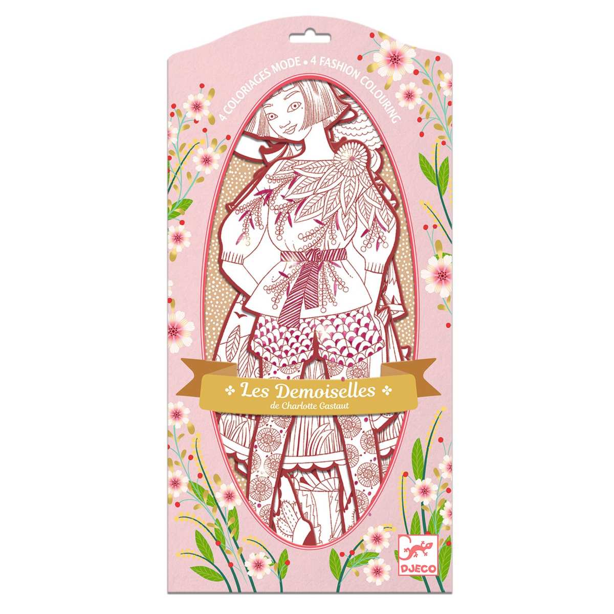 Djeco - Ausmalbilder: Demoiselles Fiodor Bild 1