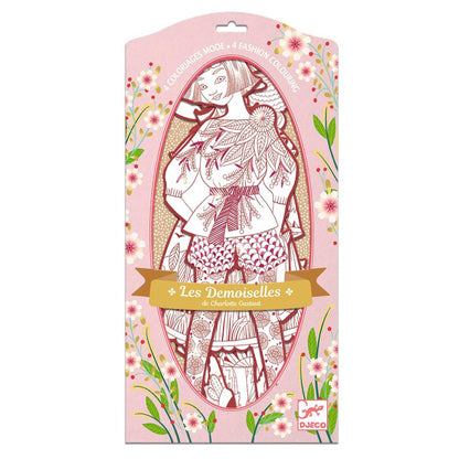 Djeco - Ausmalbilder: Demoiselles Fiodor Bild 1