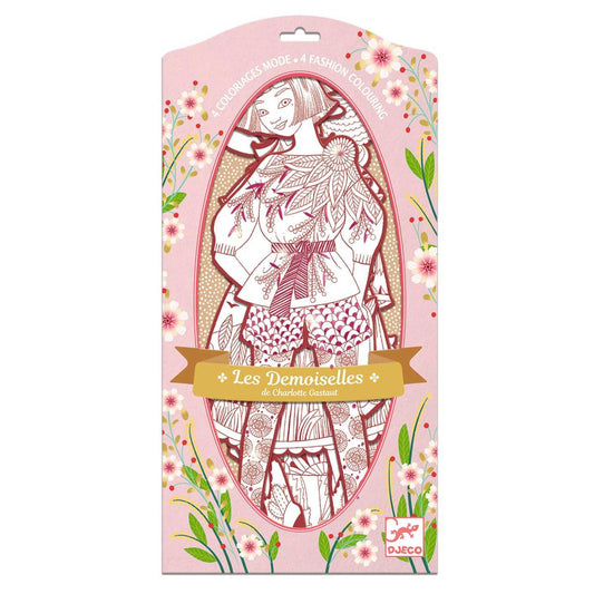 Djeco - Ausmalbilder: Demoiselles Fiodor Bild 1