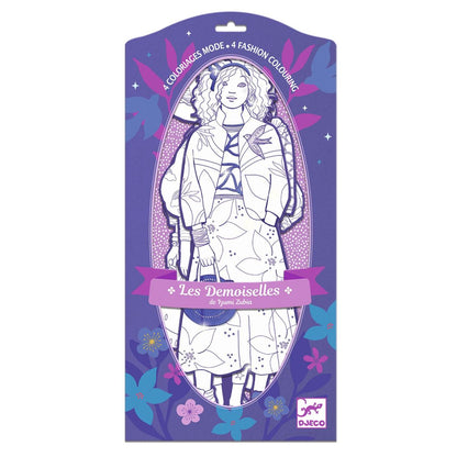 Djeco - Ausmalbilder: Demoiselles Zaho Bild 1