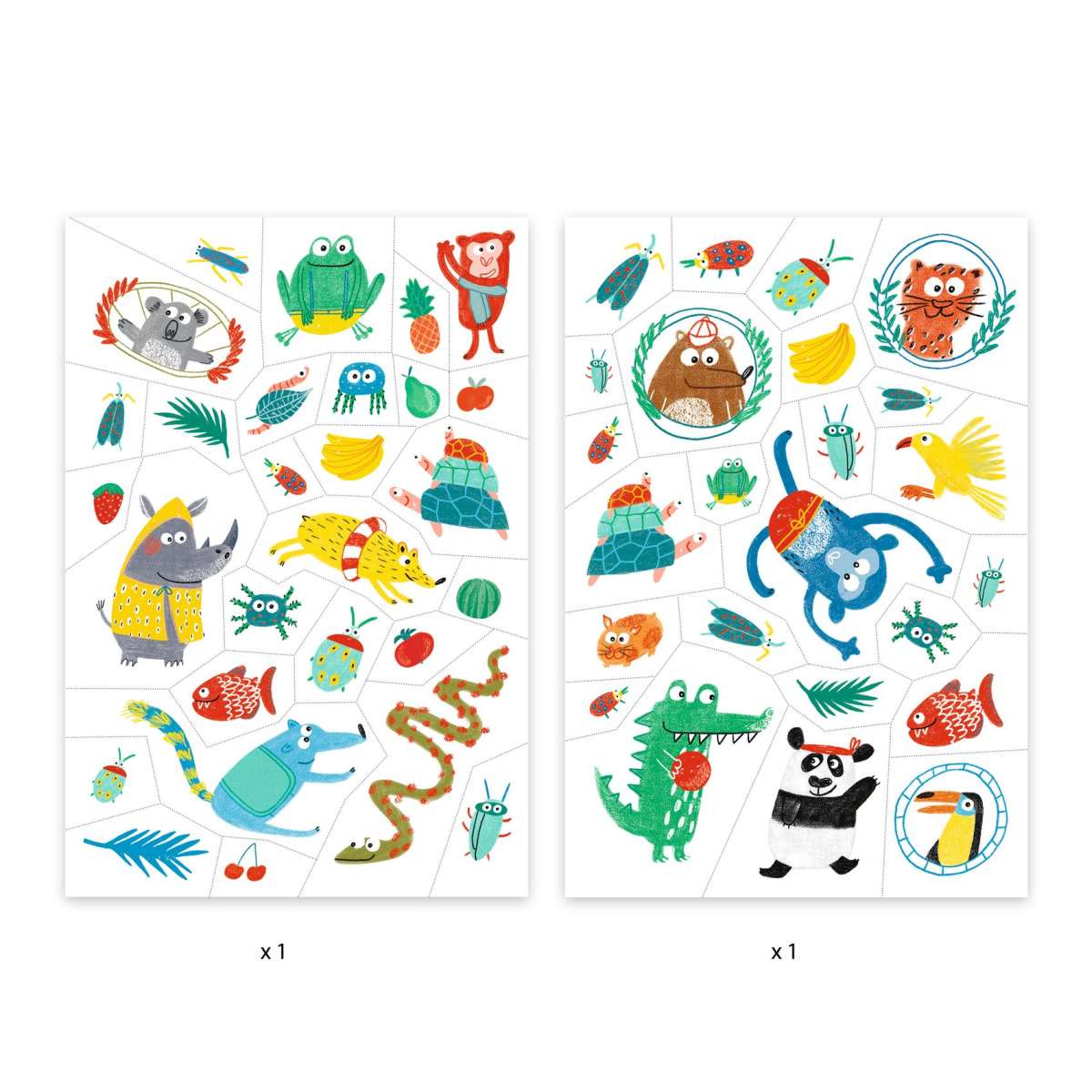 Djeco - Tattoos: Snouts Bild 3