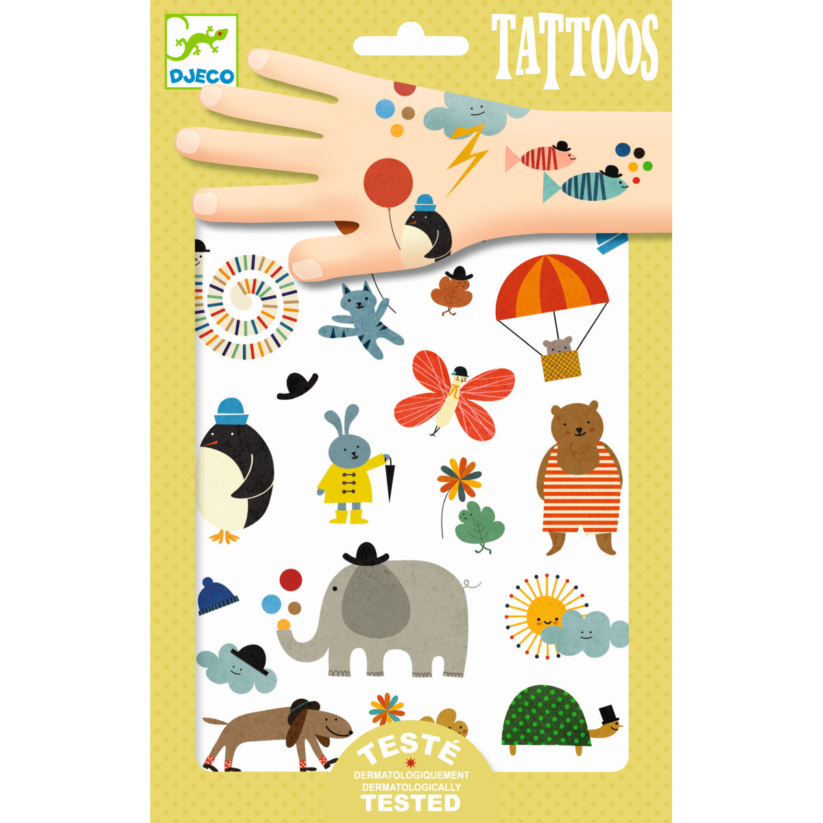 Djeco - Tattoos: Pretty little things - DJ09579B_1200