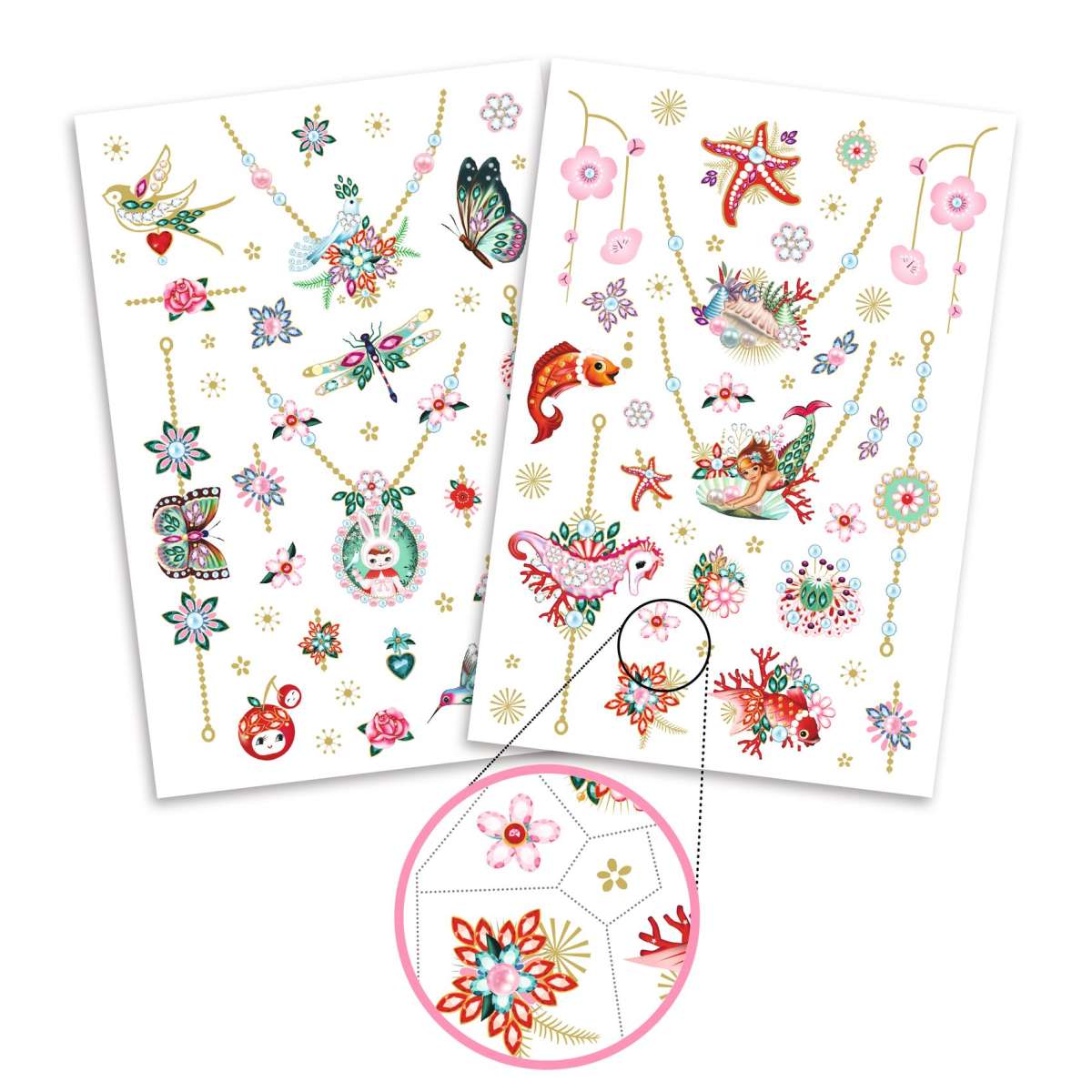 Djeco - Tattoos: Fiona's Jewels Bild 4