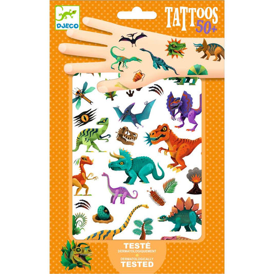 Djeco - Tattoos: Dino Club - DJ09598-B-RVB_1200