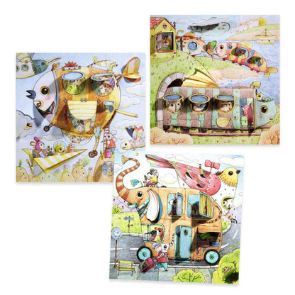 Djeco - Ausmalbilder: Malos Ausflug Bild 3