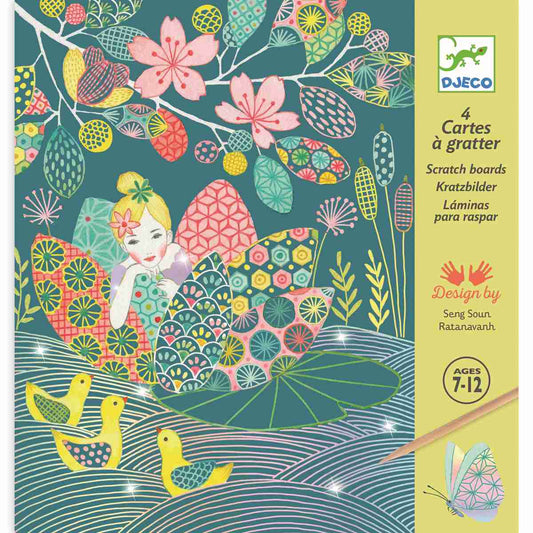 Djeco - Kratzbilder: Der Teich Bild 1