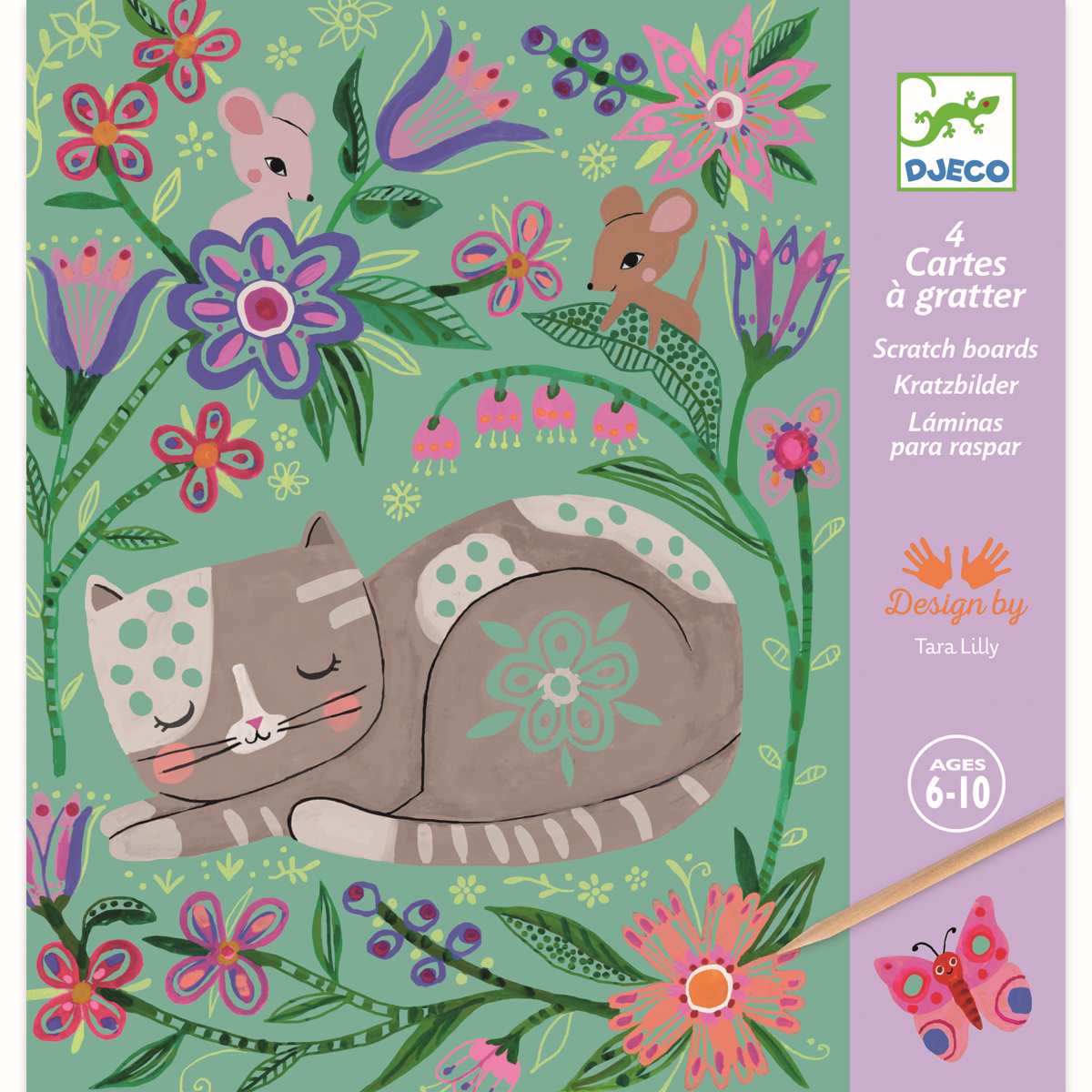 Djeco - Kratzbilder: Begegnungen Bild 1