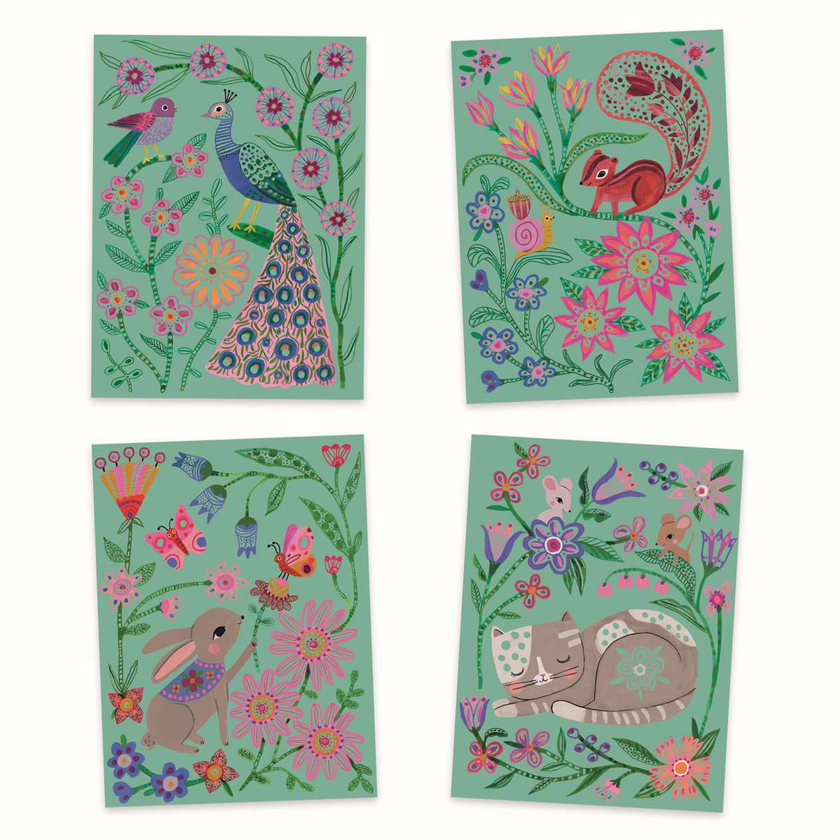 Djeco - Kratzbilder: Begegnungen Bild 3