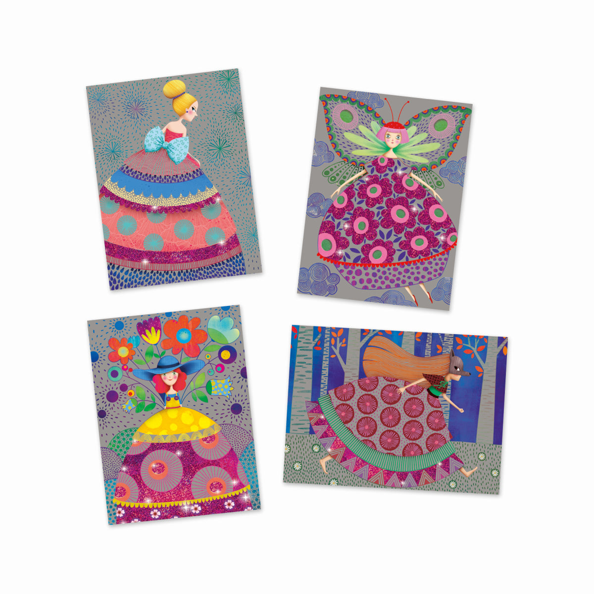 Djeco - Kratzbilder: Der Ball der Schönen Bild 11