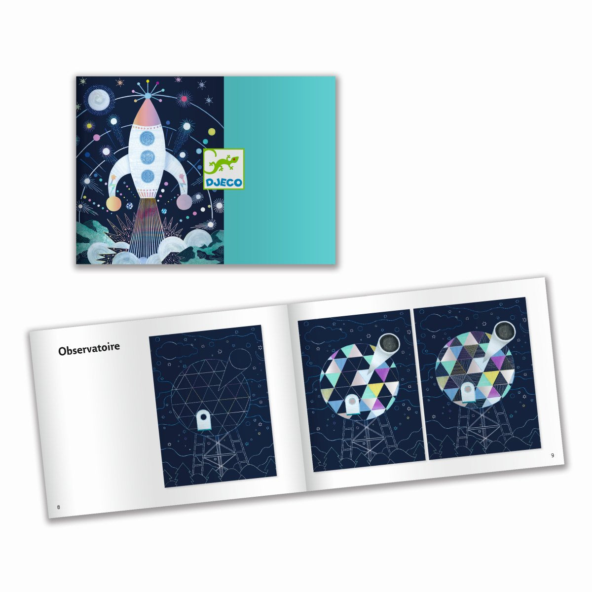 Djeco - Kratzbilder: Weltall Bild 9