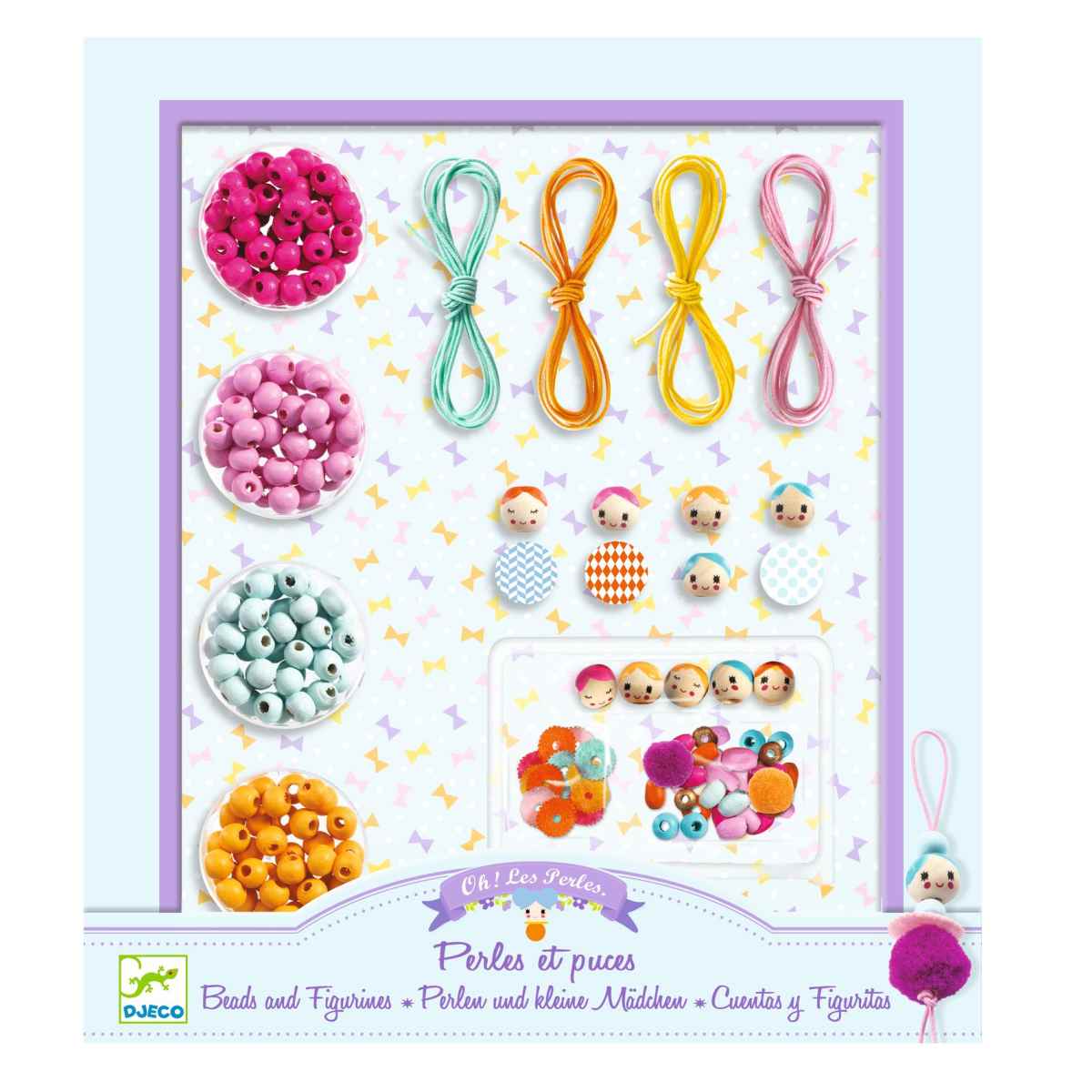 Djeco - Schmuck basteln: Glücksbringer Bild 1