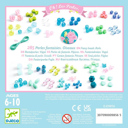 Djeco - Perlen & Schmuck: Vögel Bild 2