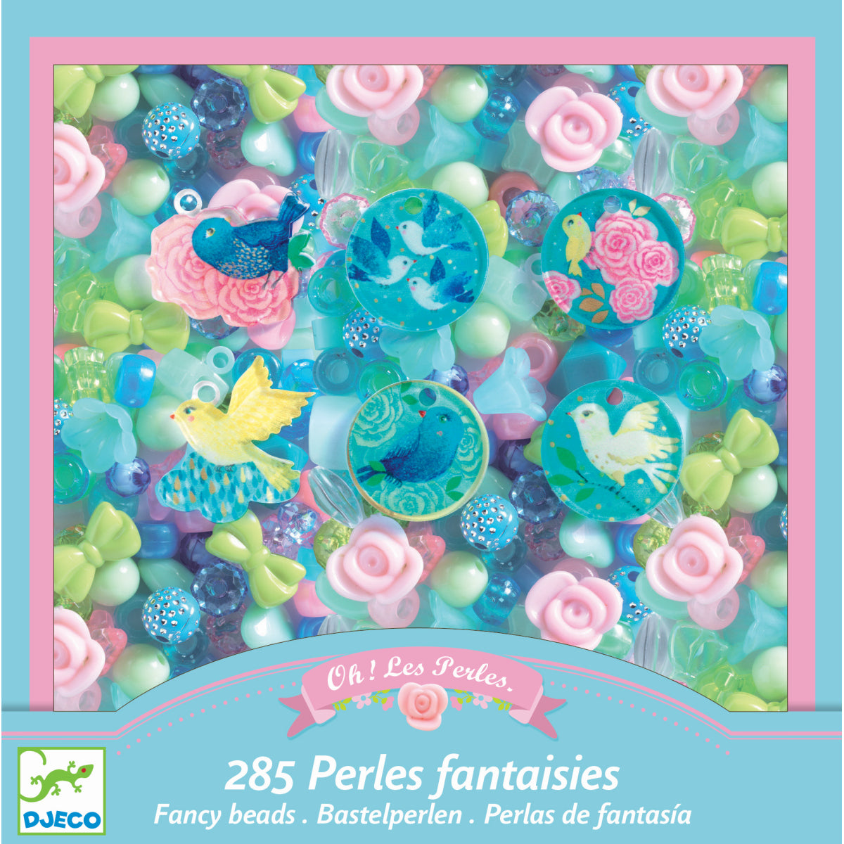 Djeco - Perlen & Schmuck: Vögel Bild 5