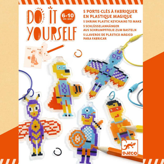 Djeco - Do it yourself: Schlüsselanhänger - DJ79005-B-RVB_1200