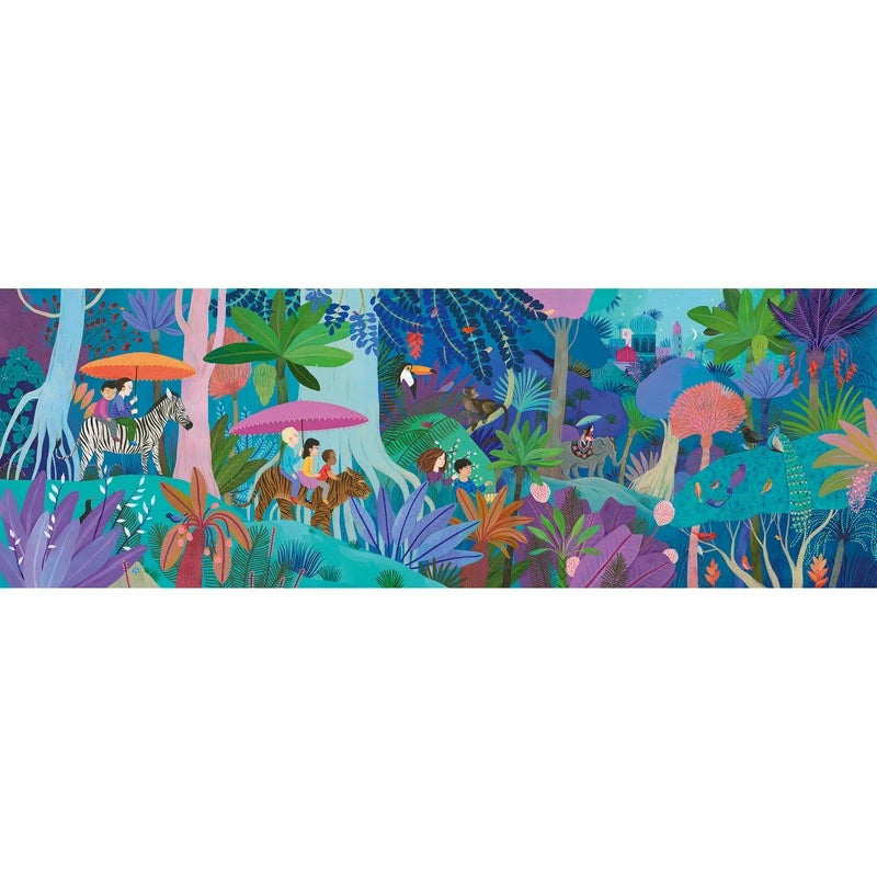 Djeco - Puzzle Gallery: Children's walk - 200 Teile