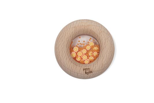 Petit Boum - Sensorikspielzeug Donut - Orange