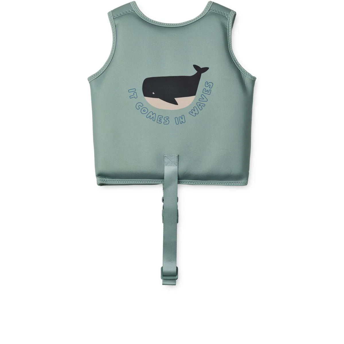 Schwimmweste DOVE Liewood in Peppermint für 15-19 kg, hellgrünes Neopren-Modell