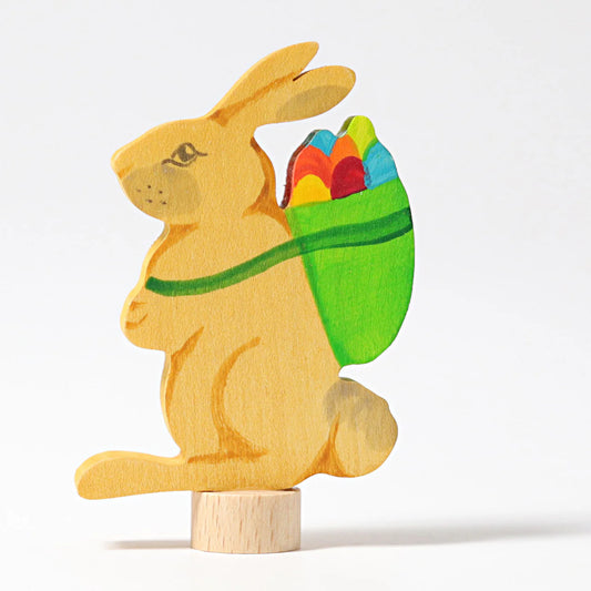 Grimm´s - Steckfigur Hase mit Korb