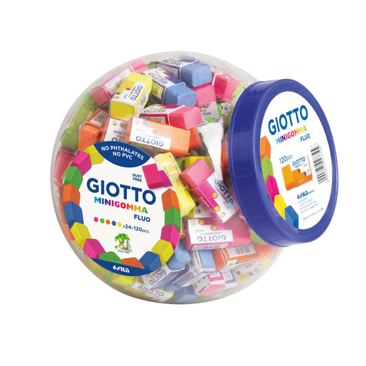 Lyra - GIOTTO Mini Neon Radierer Bild 1