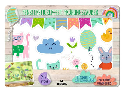 Moses - Fenstersticker-Set Frühlingszauber