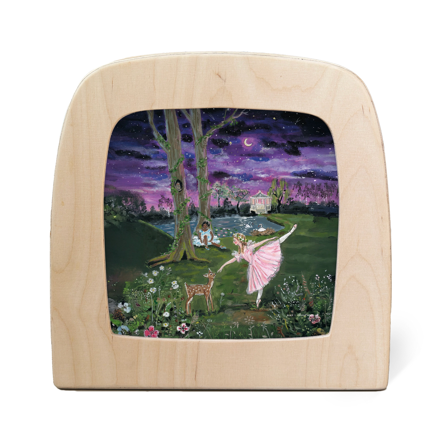 Toverlux - Gwen's Illustrations - Moonlight Ballerina Bild 1