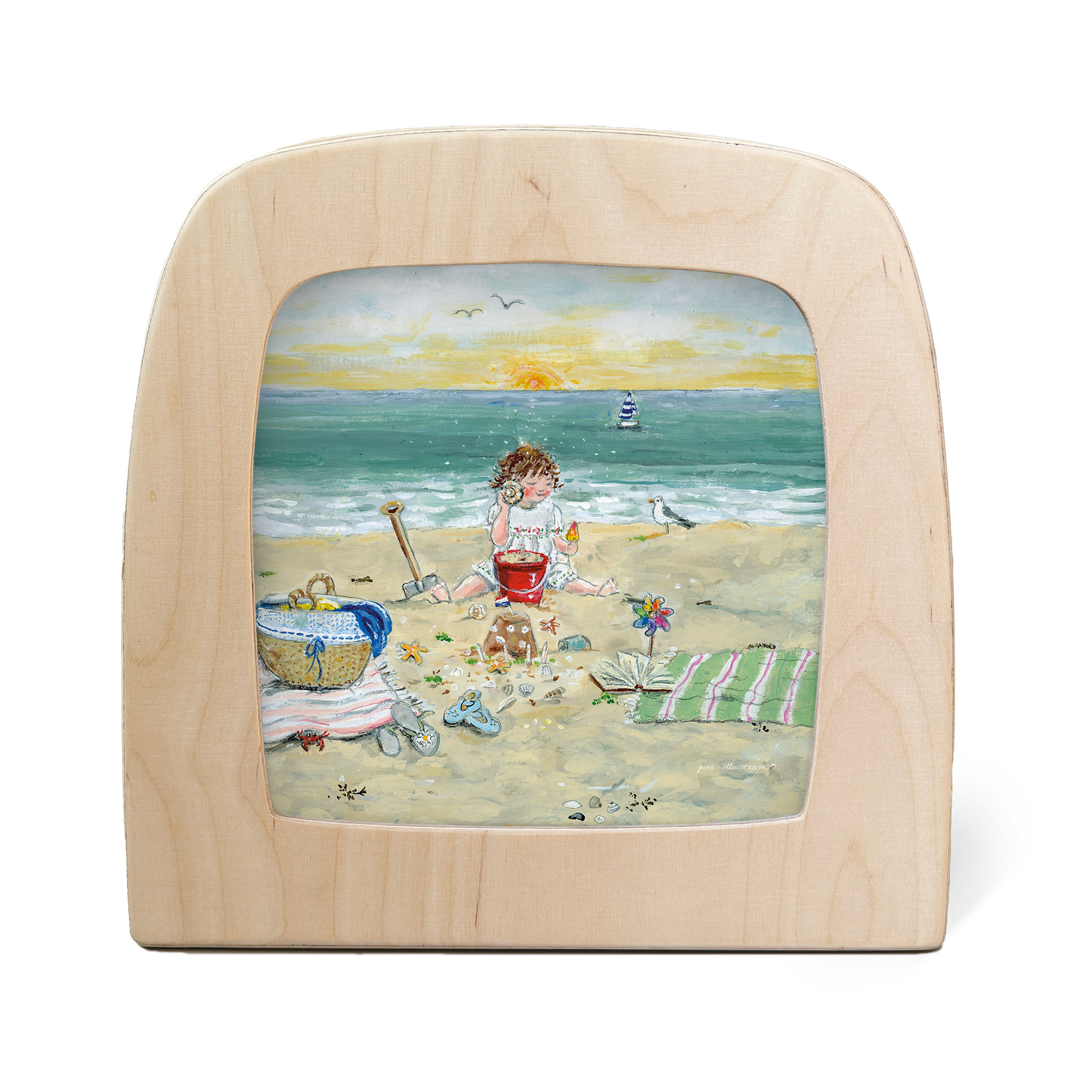 Toverlux - Gwen's Illustrations - I hear the sea (new Spring / Summer '26 collection) Bild 1