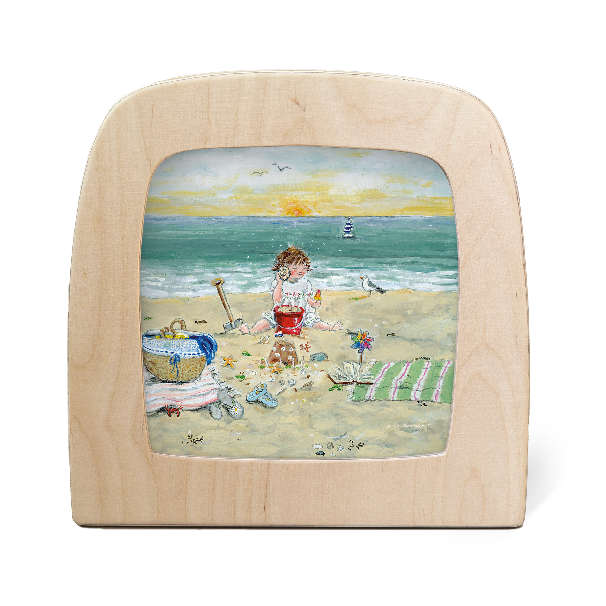 Toverlux - Gwen's Illustrations - I hear the sea (new Spring / Summer '26 collection) Bild 1