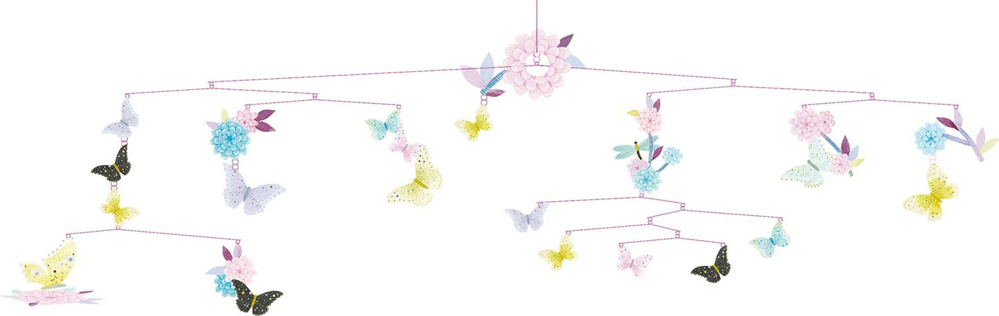 Djeco - FSC Papier Mobile: Tanz der Schmetterlinge (FSC)