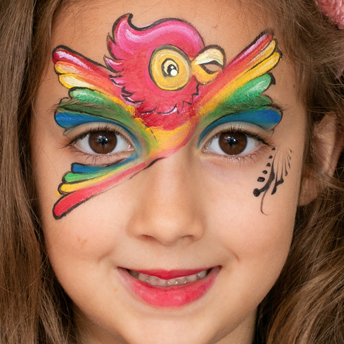 Grimas Water Make-up 6er Set mit sechs abgestimmten Schminkfarben in Döschen