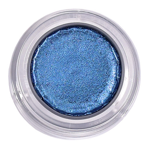 Grimas Water Make-up 2,5ml in Metallic-Blau 703, wasserbasiertisch glänzende Theaterschminke im Döschen
