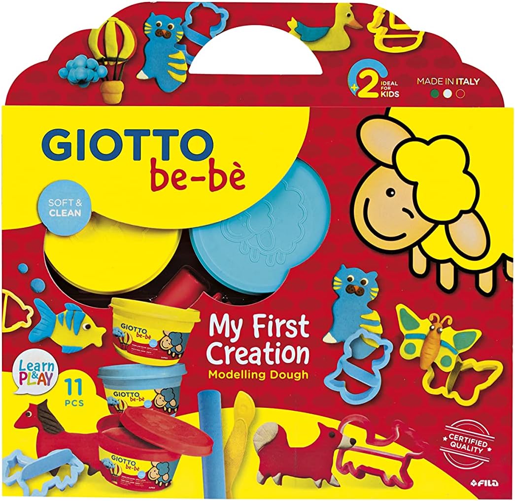 Lyra - GIOTTO be-bè Knetmasse Soft und  Werkzeug