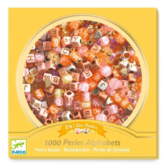 Djeco - Schmuck basteln: Buchstaben Gold