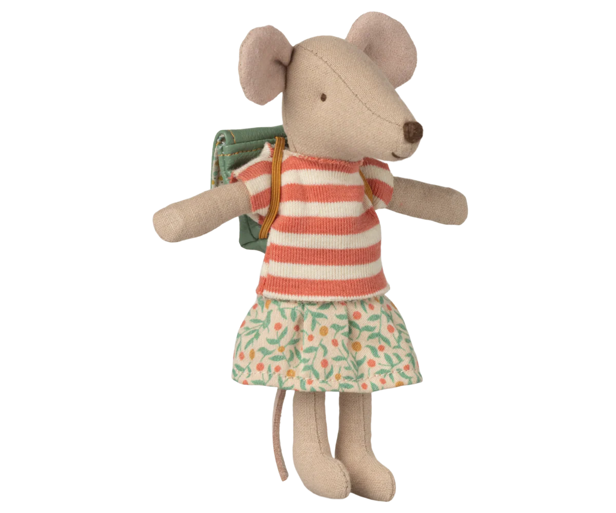 Maileg - Dreirad-Maus, Große Schwester – Grün