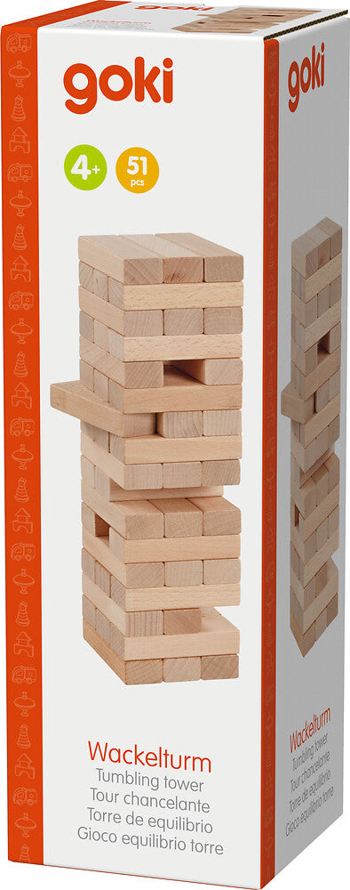 Goki - Geschicklichkeitsspiel Wackelturm Bild 5