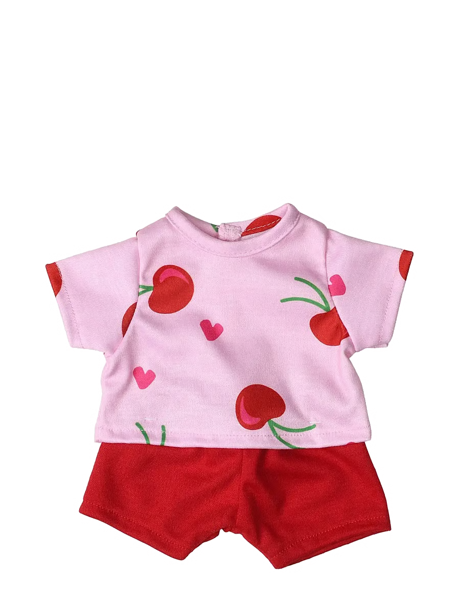 Lillan & Friends - T-Shirt und Hose - Kirschen (Gr.28-35cm)