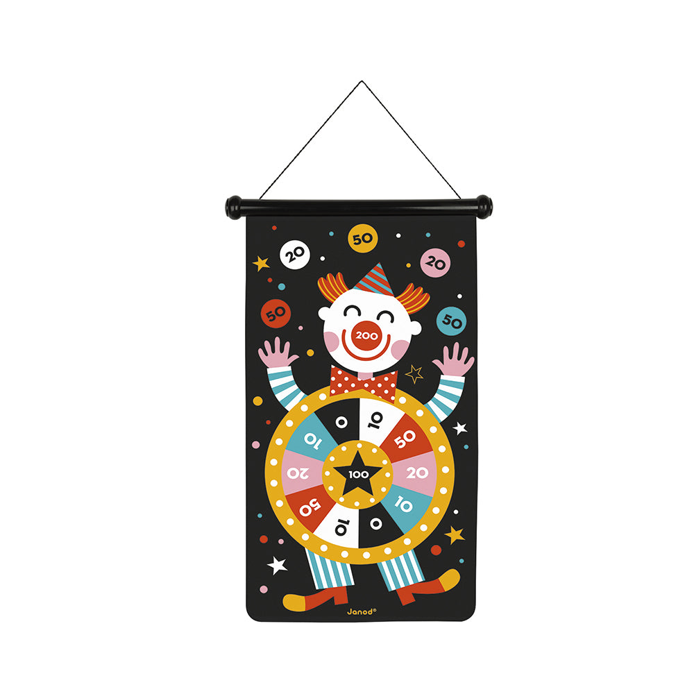 Janod - Magnetisches Dartspiel Zirkus - J02074