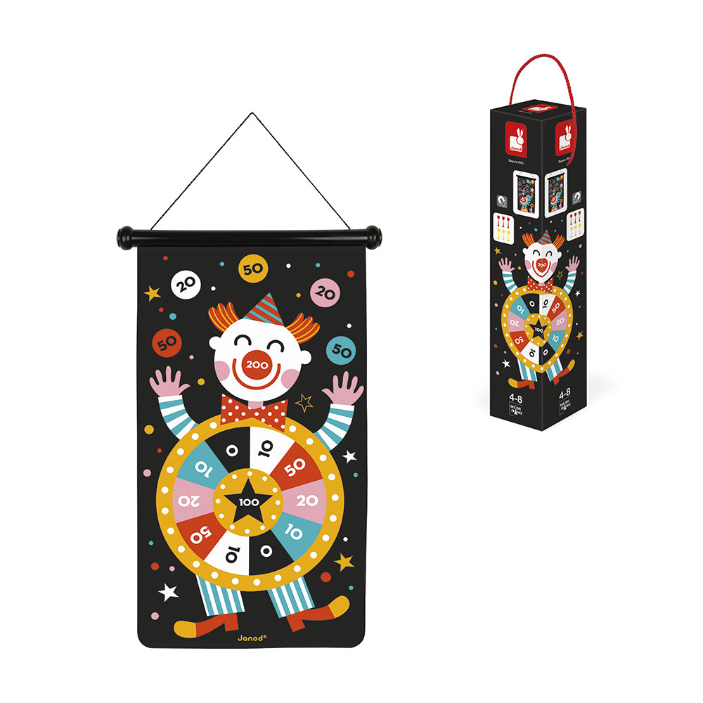Janod - Magnetisches Dartspiel Zirkus - J02074_2