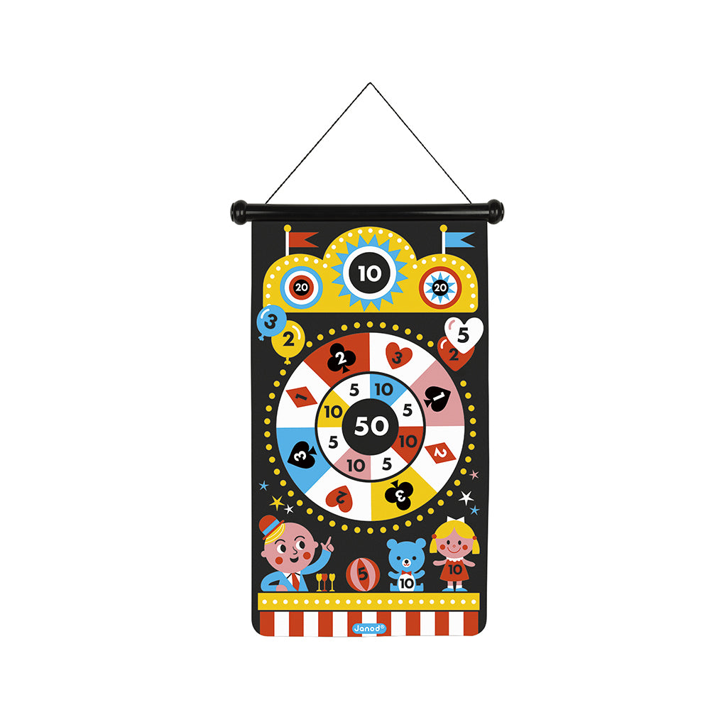 Janod - Magnetisches Dartspiel Jahrmarkt - J02083