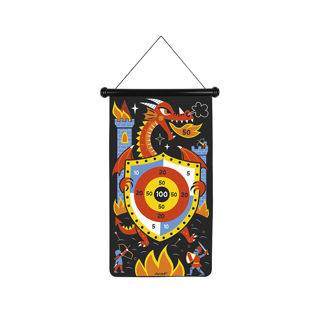 Janod - Magnetisches Dartspiel Drachen - J02084
