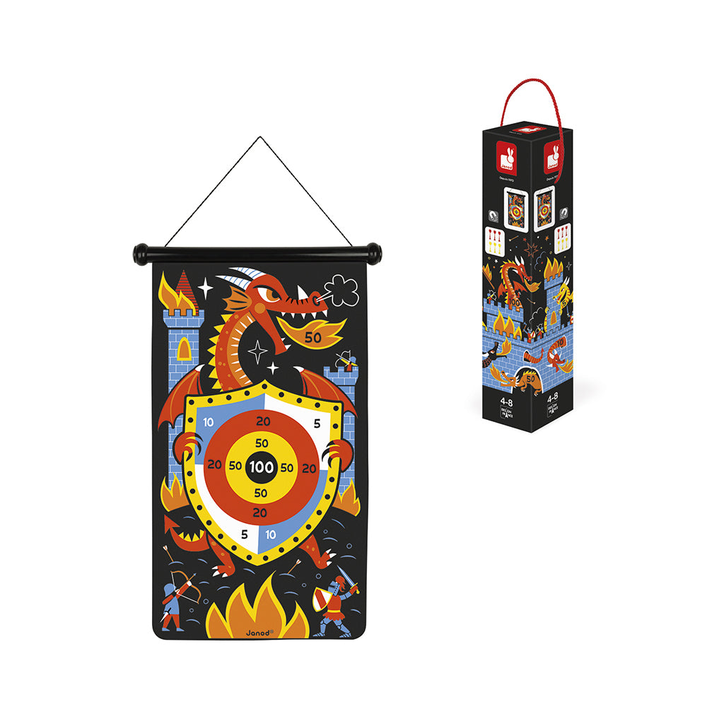 Janod - Magnetisches Dartspiel Drachen - J02084_2